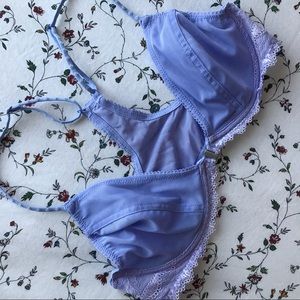 free people bralette lace racerback underwire